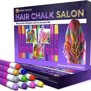 Hair Chalk Fun Temporary Hair Color Teenage Girls Unisex NEW